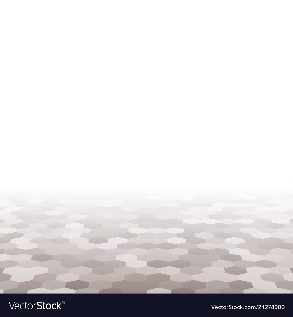 Grey random a hexagon mosaic tiles background vector image Grey random a hexagon mosaic tiles background