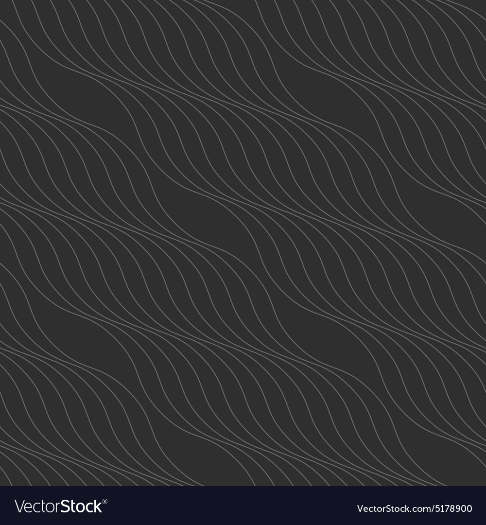 Monochrome pattern with thin gray wavy diagonal