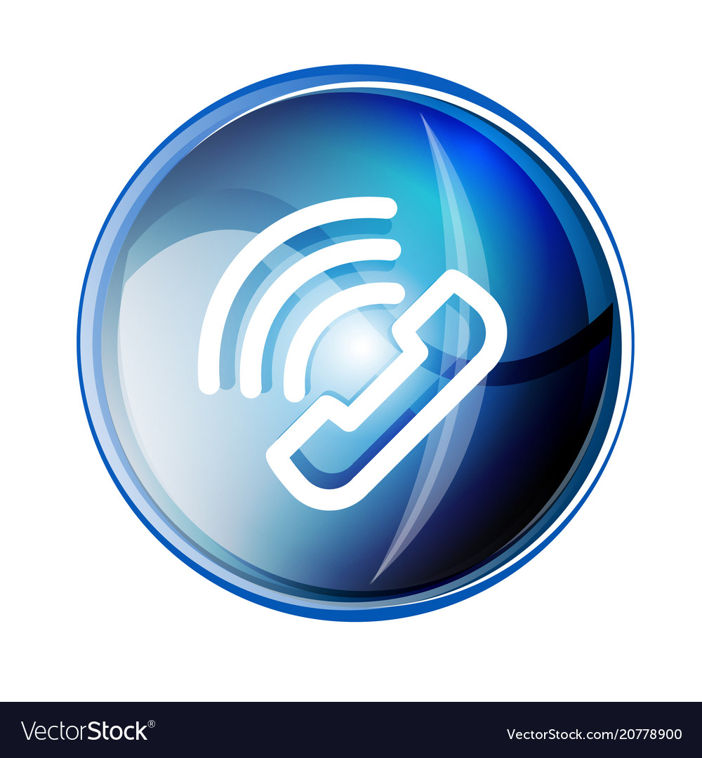 Phone support call center button