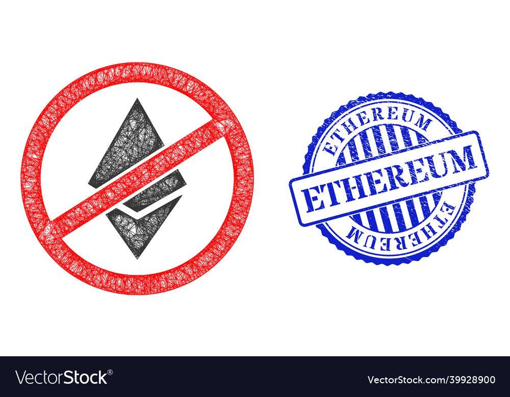 Scratched ethereum seal and network