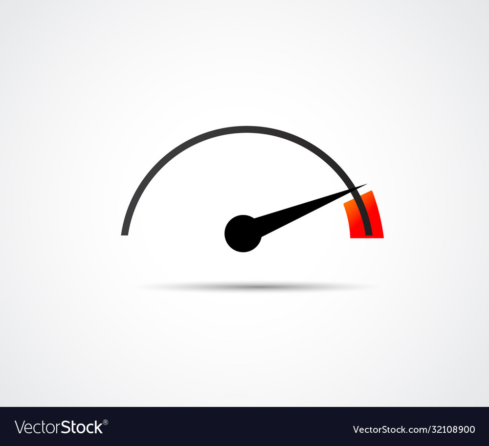 Speed logo racing event with main elements vector image Speed logo racing event with main elements
