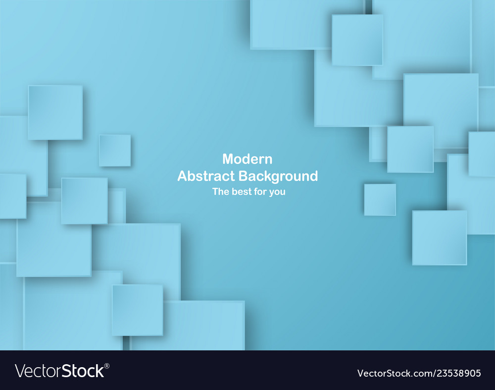 Abstract blue background in square shape