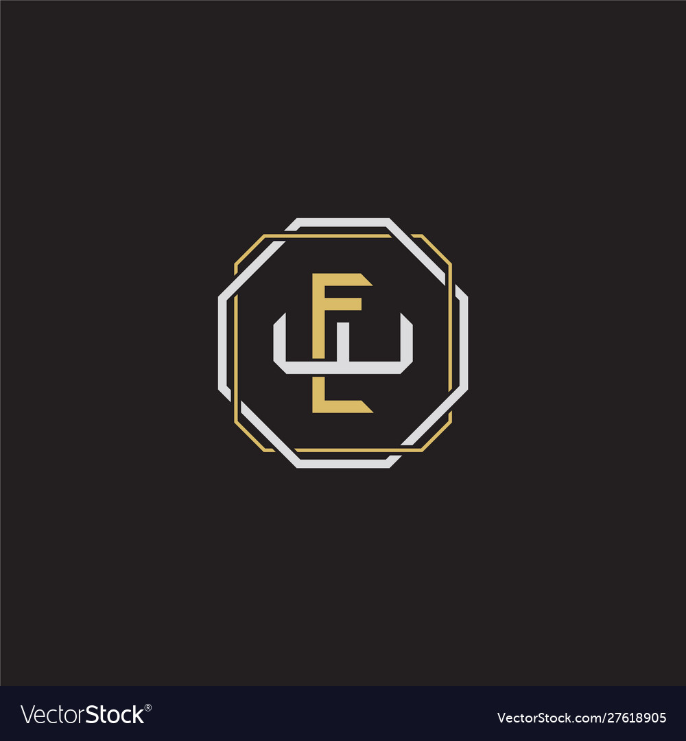 Ew initial letter overlapping interlock logo Vector Image Ew initial letter overlapping interlock logo