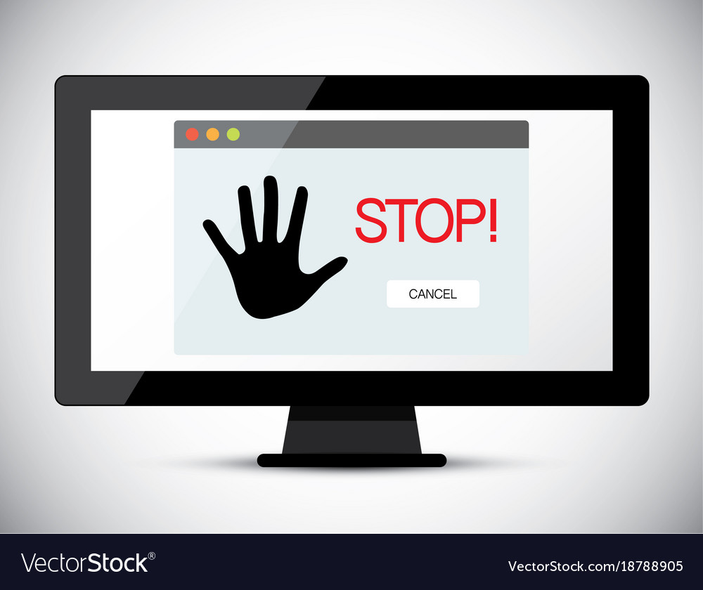 Stop title on computer screen
