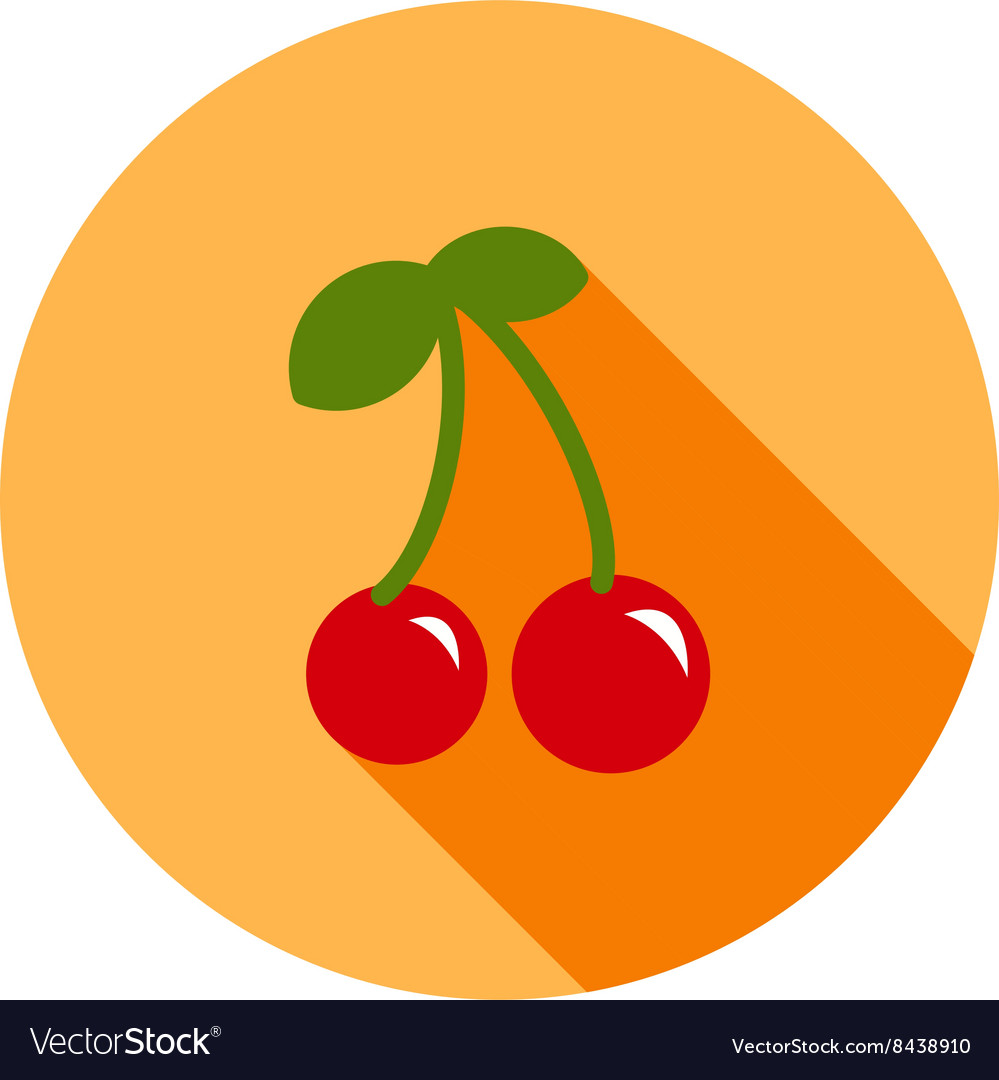 Cherries Royalty Free Vector Image - Vectorstock