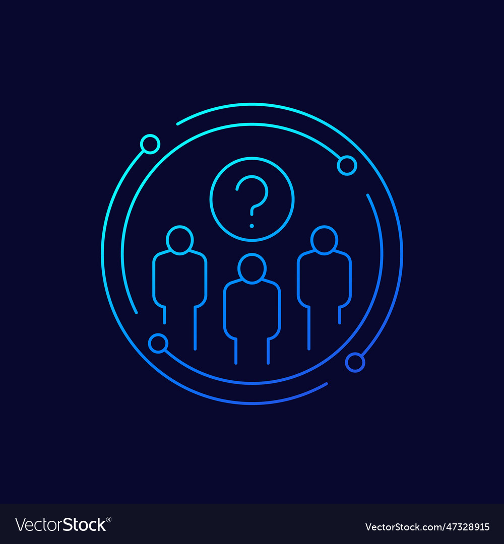 Briefing icon instruction for team line