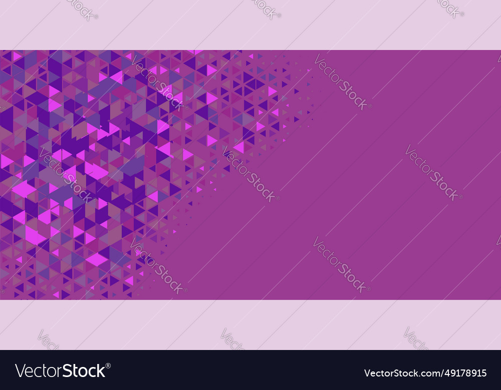 Multicolored abstract triangle background