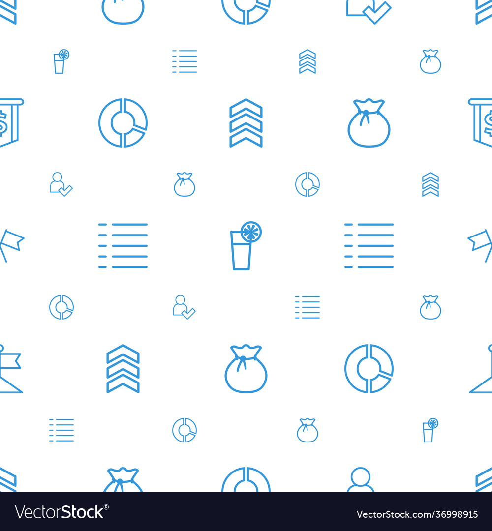 Ui icons pattern seamless white background