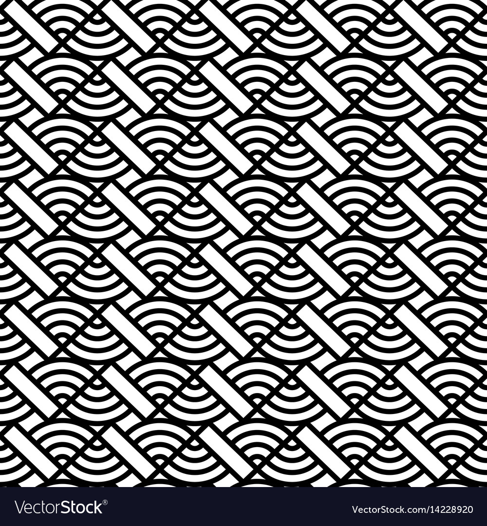 Abstract round pattern seamless
