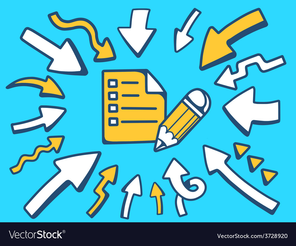 Arrows point to icon of document with pe