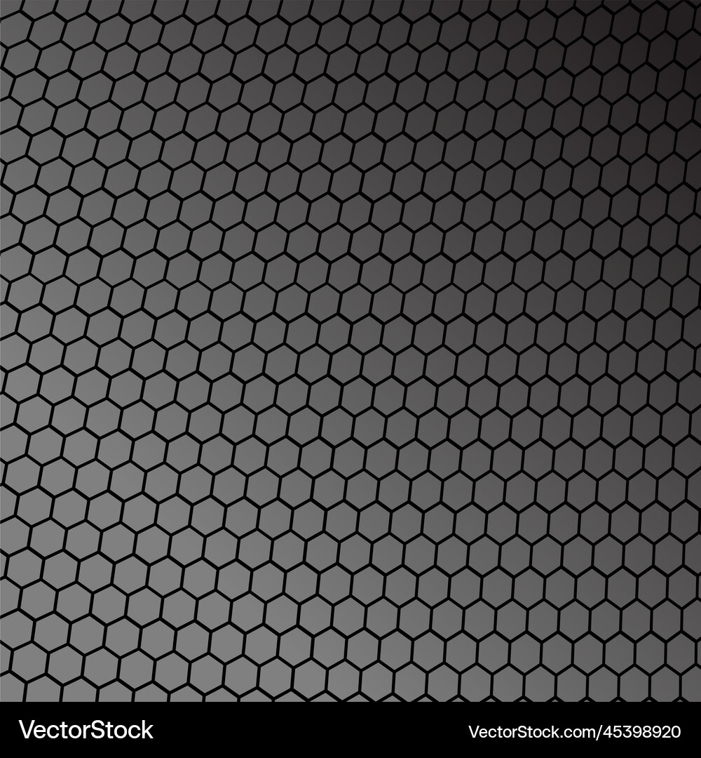 Hexagon background Royalty Free Vector Image - VectorStock
