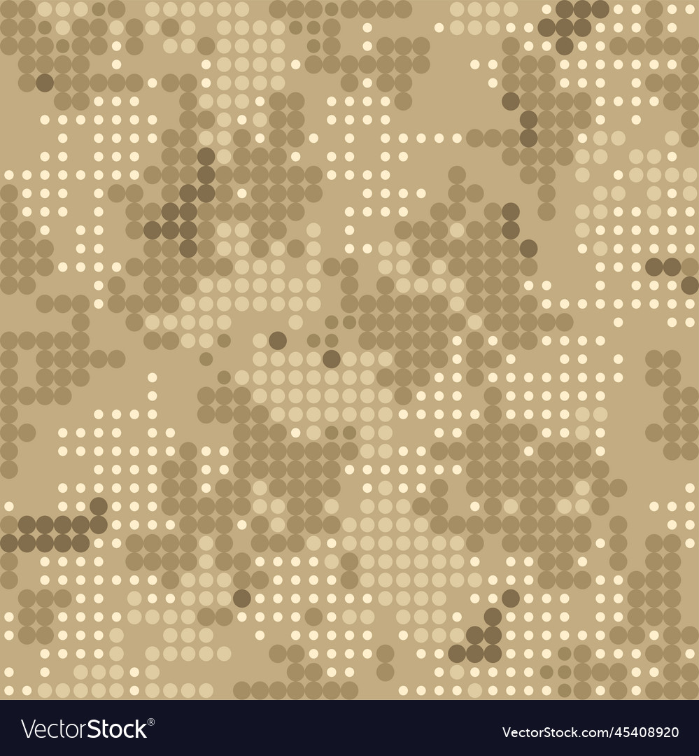 Military Camo Pixel Pattern
