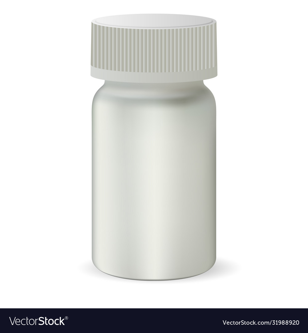 Pharmaceutical bottle for drugs blank container