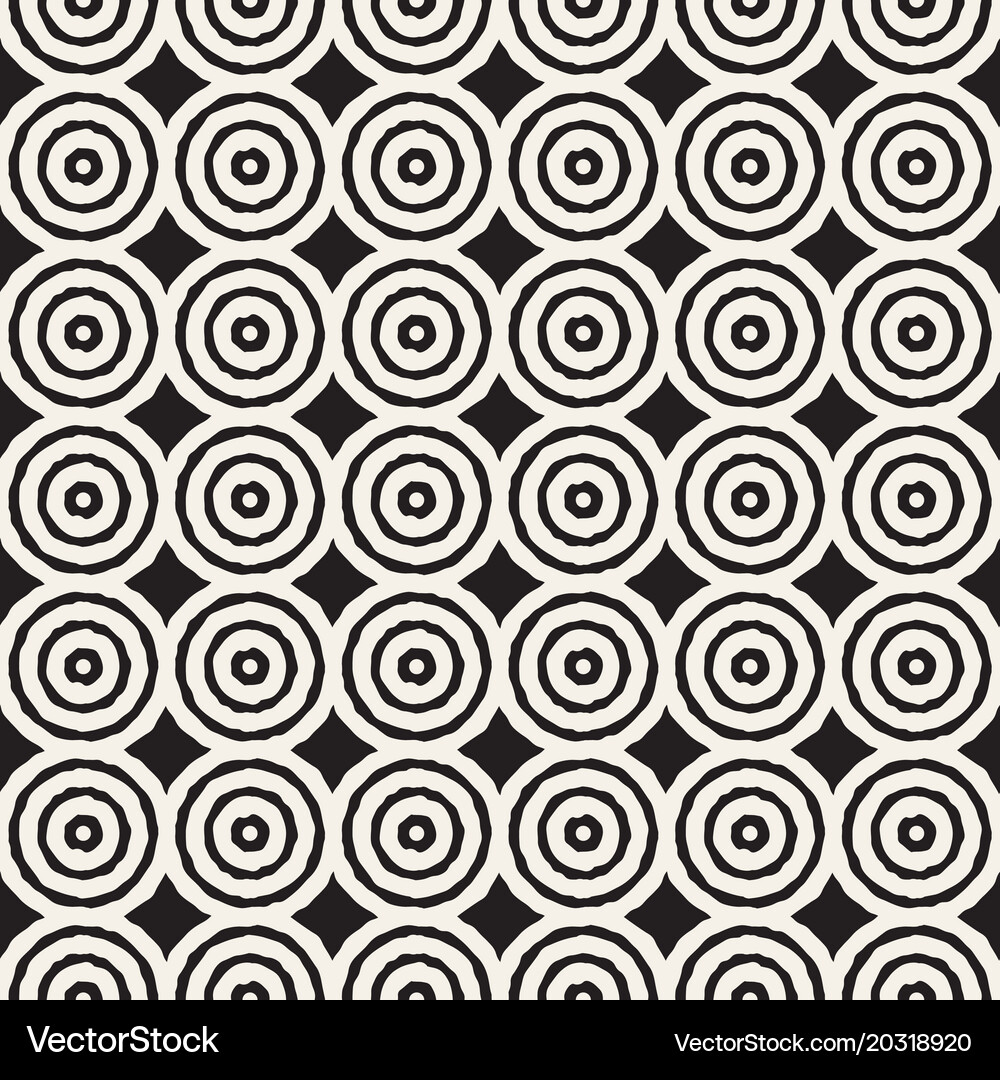 Seamless abstract hand drawn pattern Royalty Free Vector
