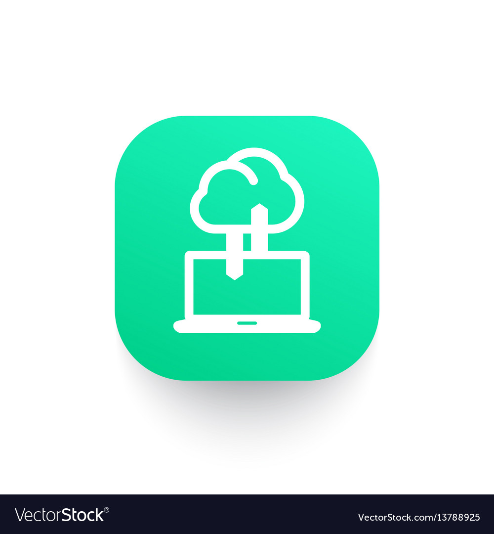 Cloud Synchronization Icon