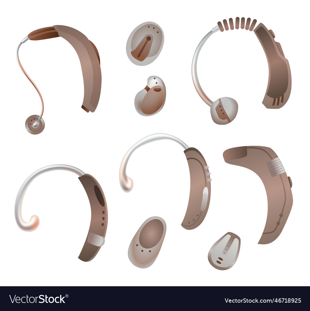 Hearing aid set sound amplifiers for patients