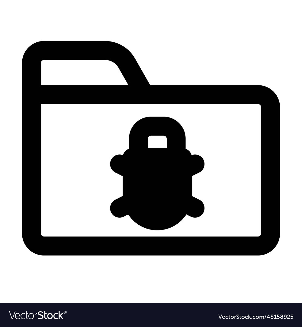 Malware corrupted the data of folder