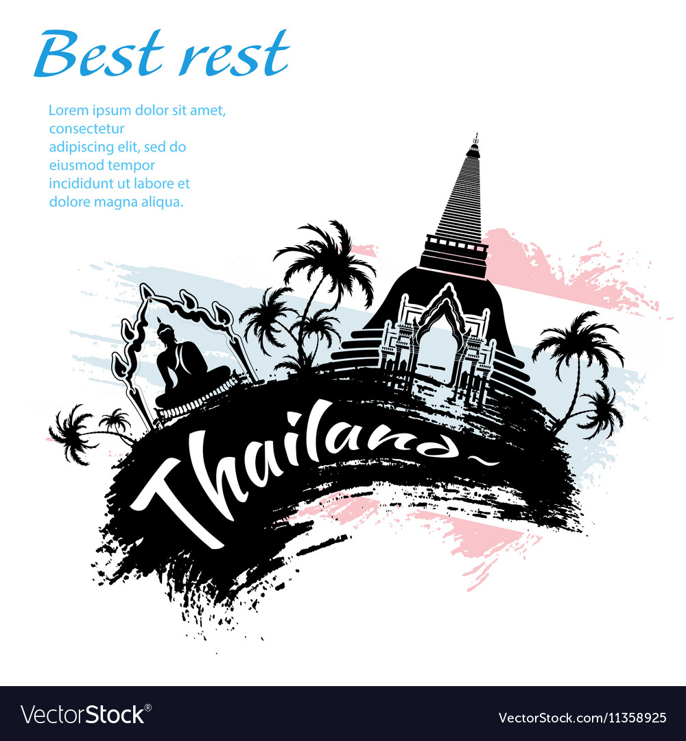 Travel thailand grunge style