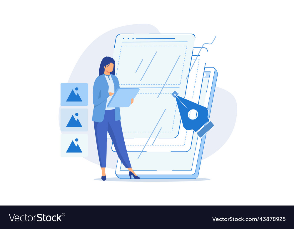Ui and ux design mobile app website
