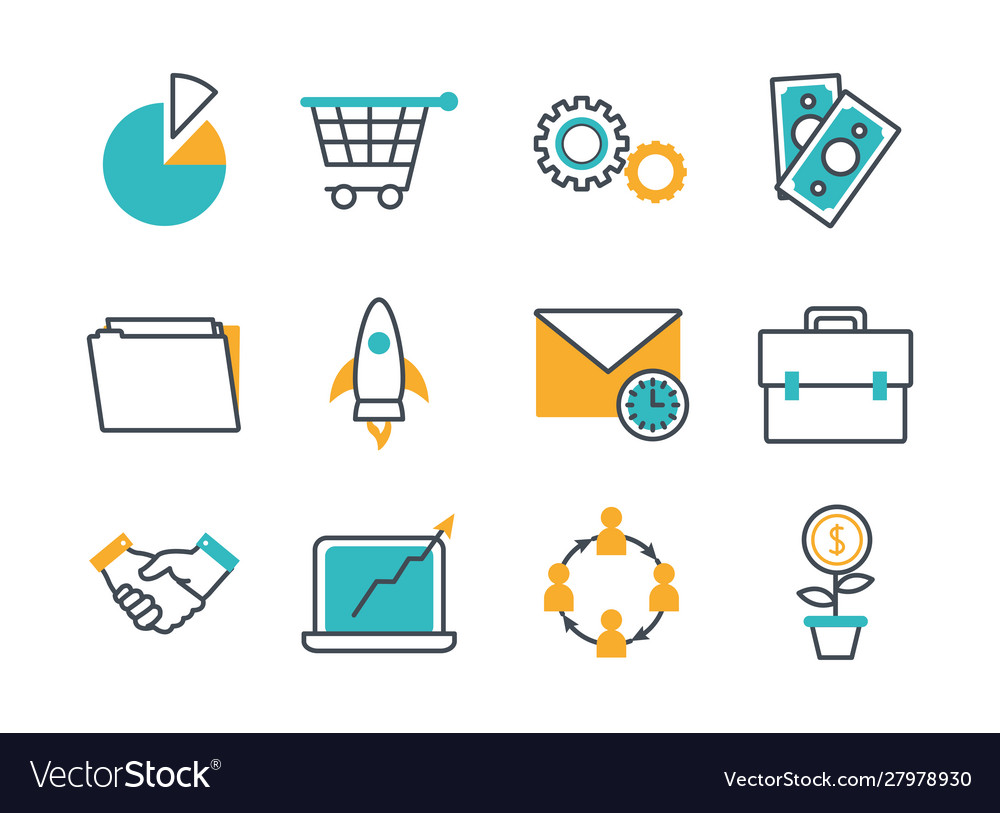 Bundle commerce online set icons