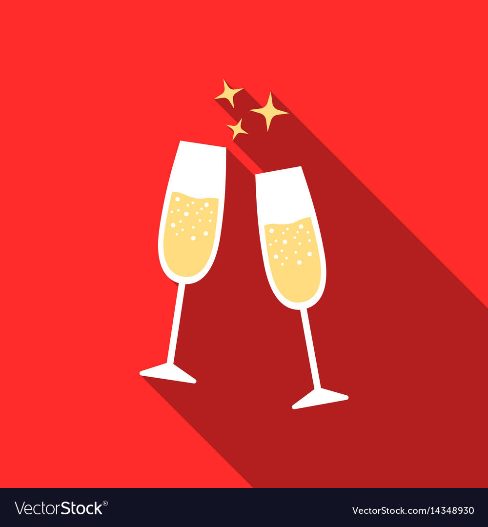 Champagne Glass Icon Royalty Free Vector Image 4026