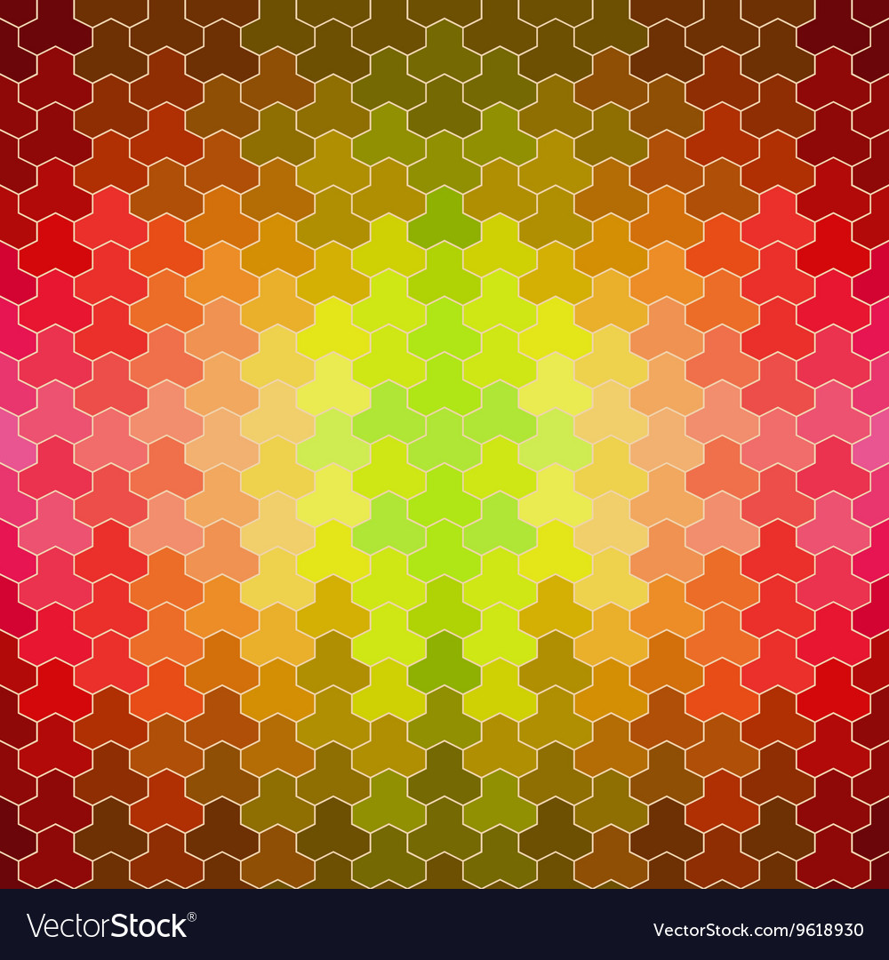 Geometric pattern with shapes