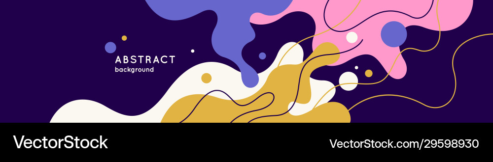 Modern backgrounds with abstract elements Vector Image