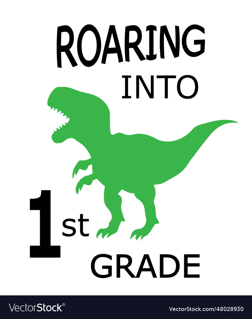 Roaring t-rex Royalty Free Vector Image - VectorStock