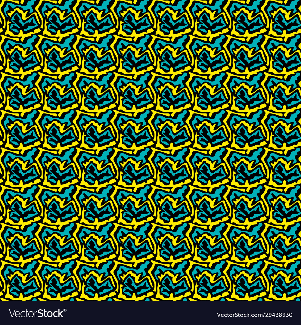 Small geometric objects color abstract seamless