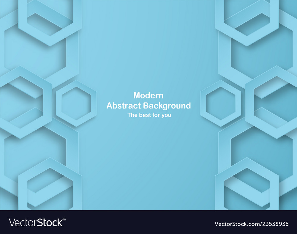 Abstract Blue Background With Pastel Color Vector Image