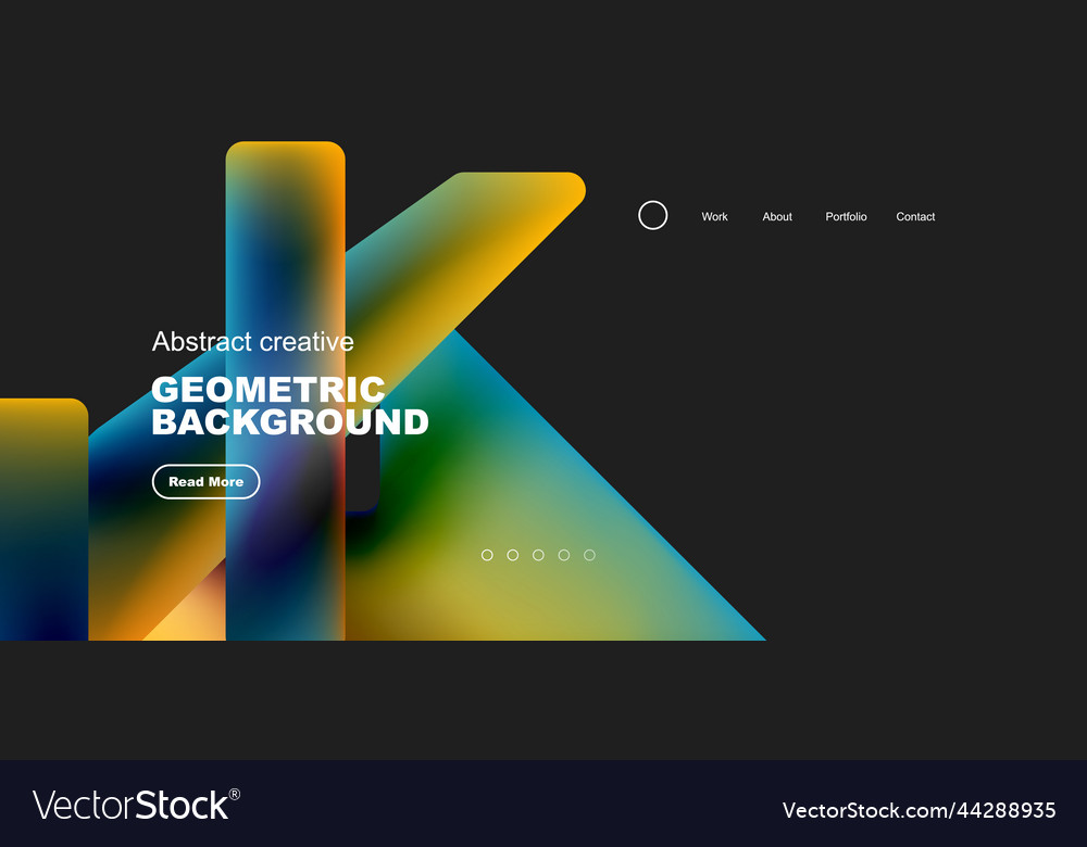 Fluid triangles minimal abstract background Vector Image Fluid triangles minimal abstract background