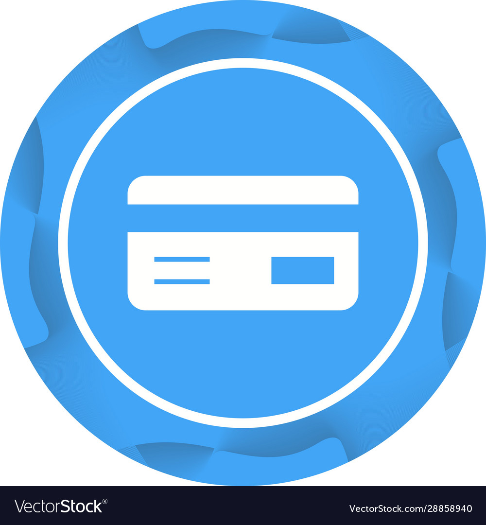 Beautiful atm card glyph icon