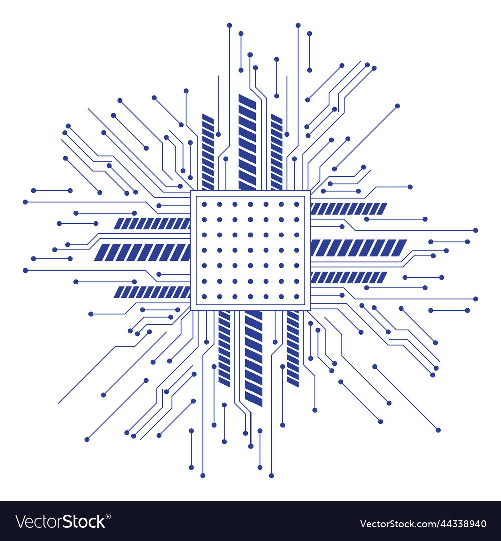 Chip processor electronic