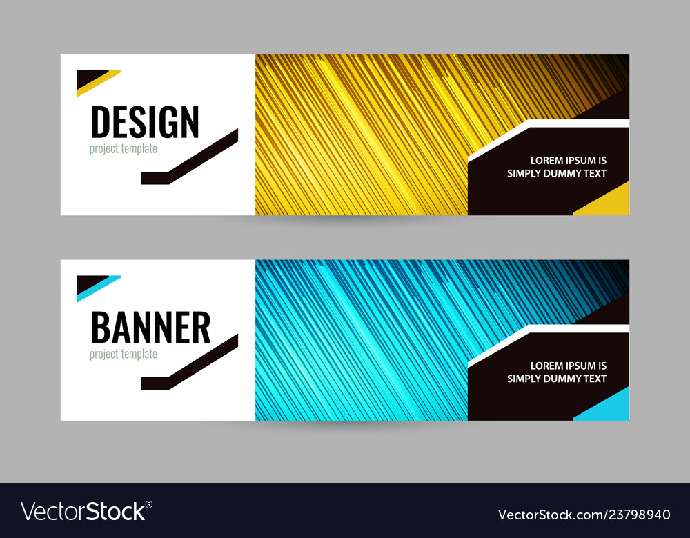 Dynamic Banner with Lines