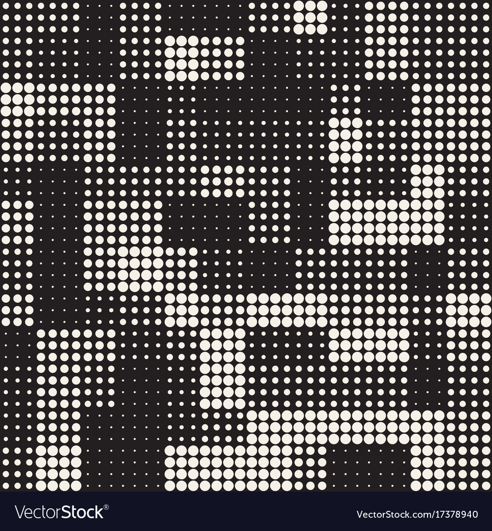 Modern stylish halftone texture endless abstract