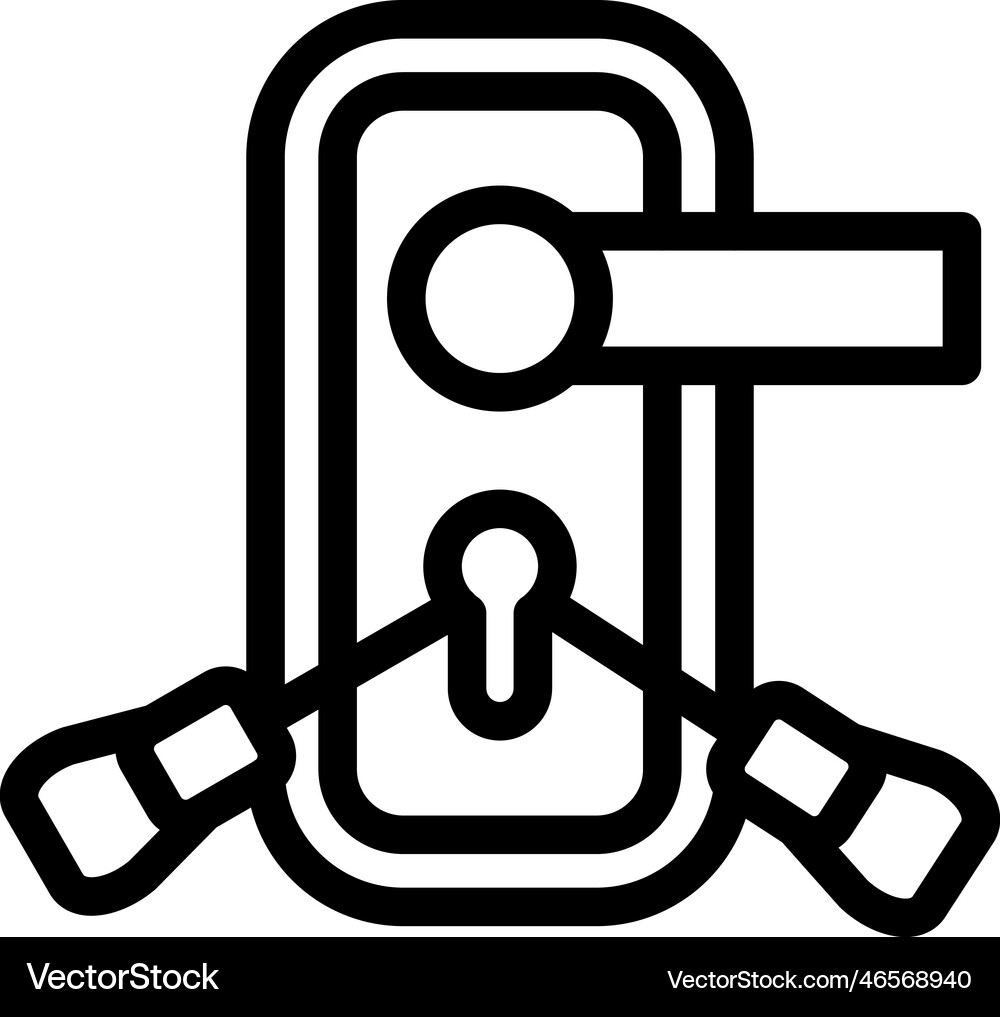 Repair thick line icon for personal Royalty Free Vector