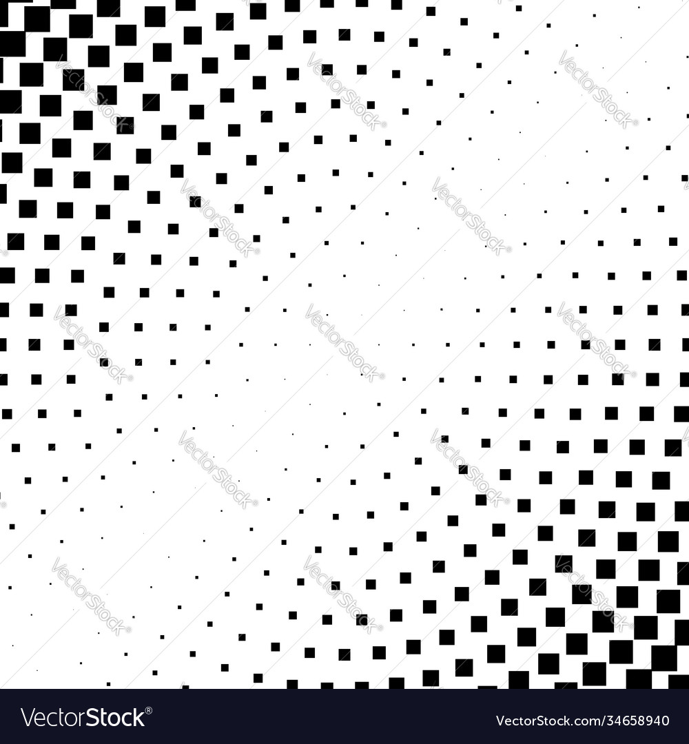 Squares halftone geometric background pattern