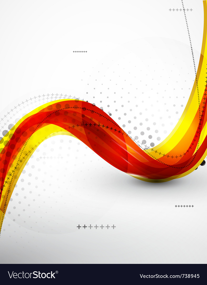 Dynamic Wave Gradient Background