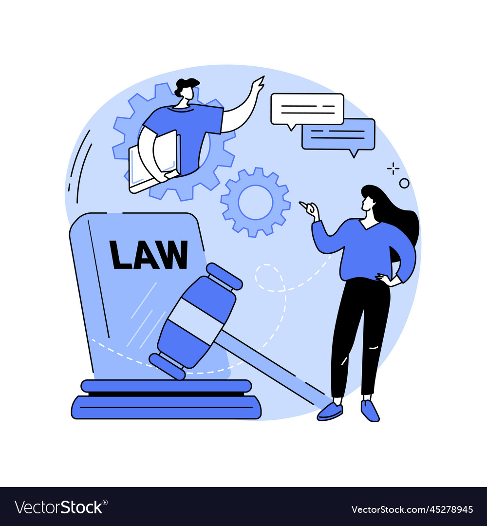 Litigation support abstract concept