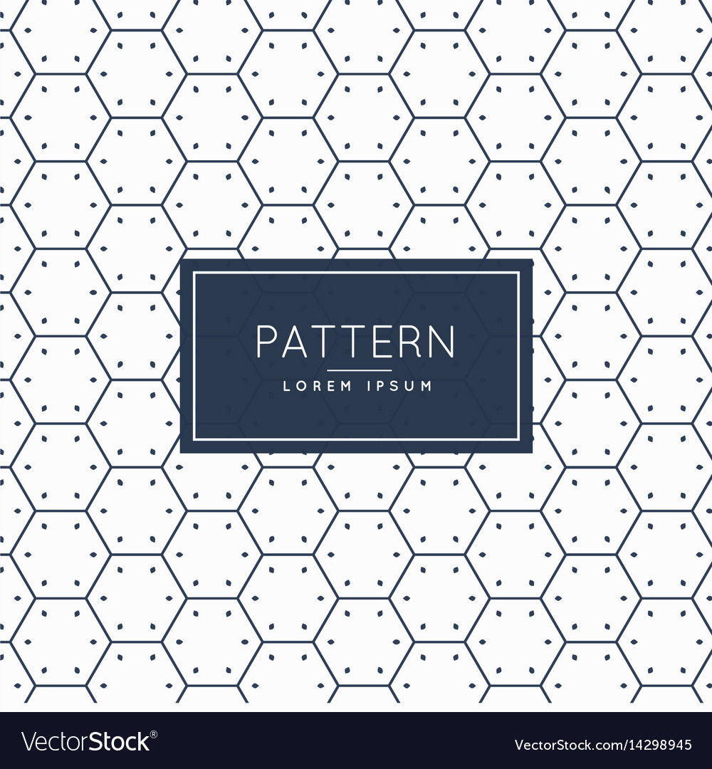 Modern Hexagonal Pattern