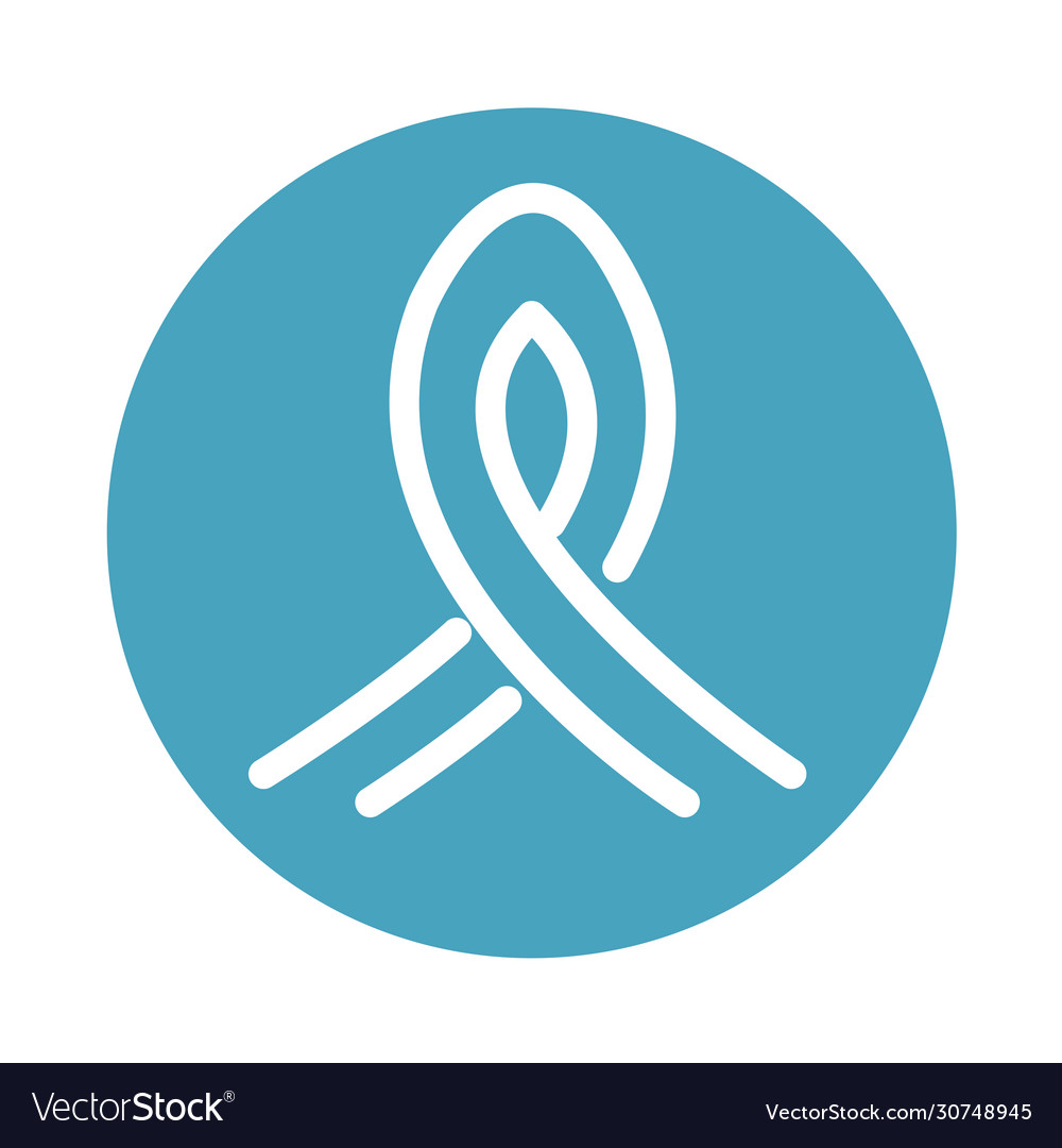 Ribbon campaign awareness medical and health care