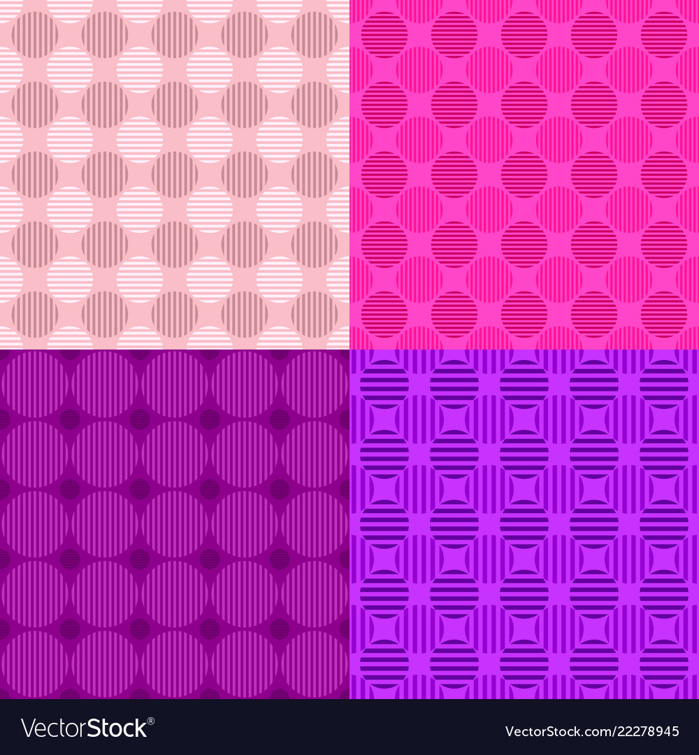 Seamless abstract circle pattern background Vector Image Seamless abstract circle pattern background