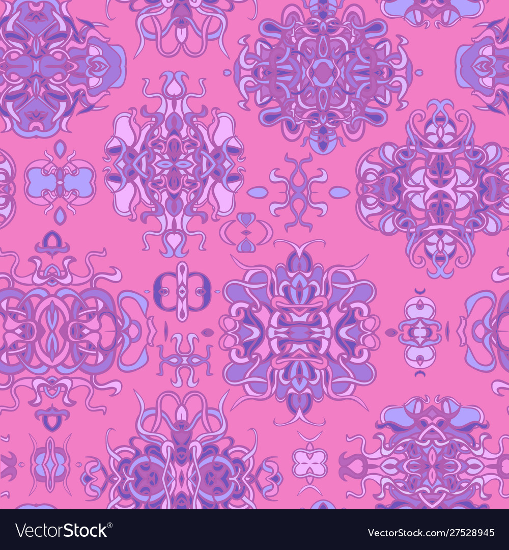 Seamless pattern with colorful abstract shape vector image Seamless pattern with colorful abstract shape