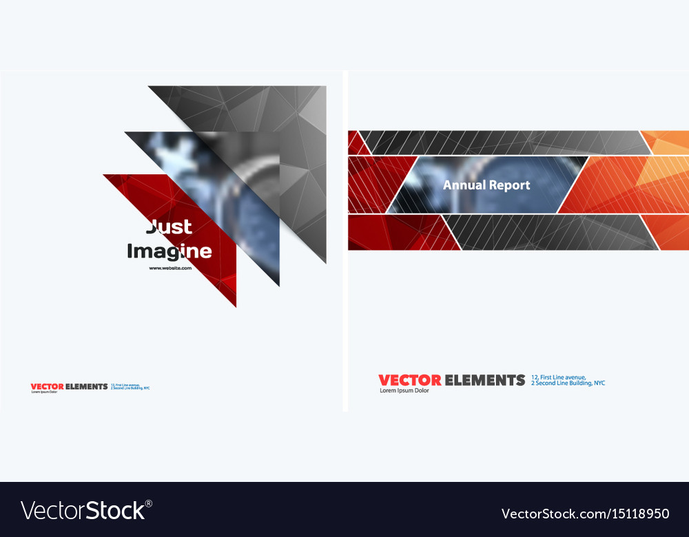 Abstract design elements for graphic layout