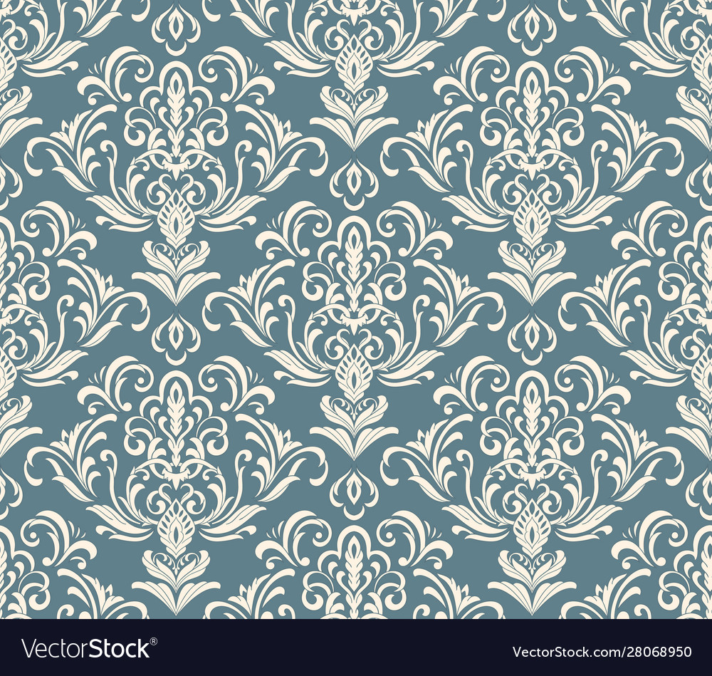Damask Pattern Background
