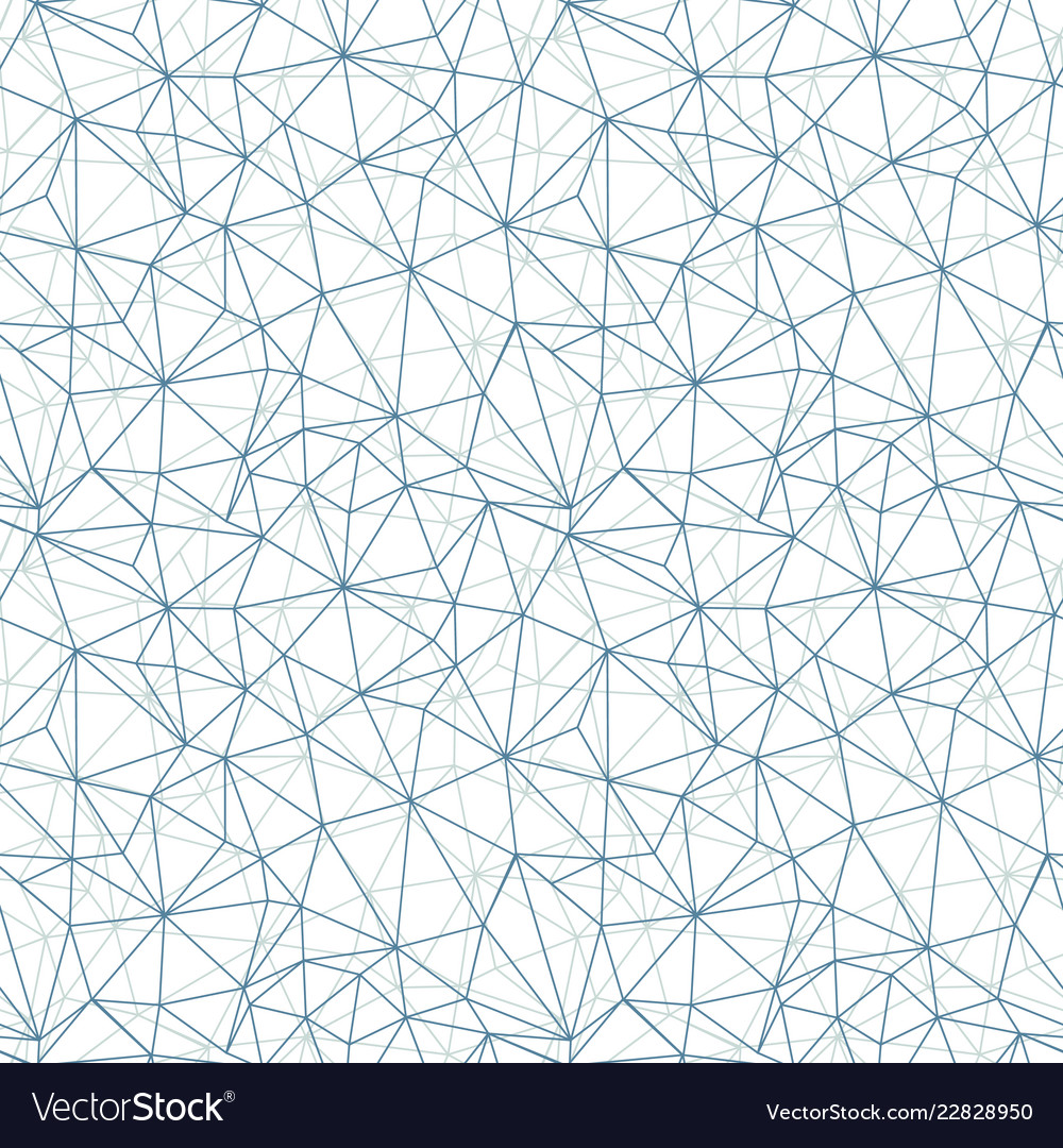 Grey Network Geometric Pattern