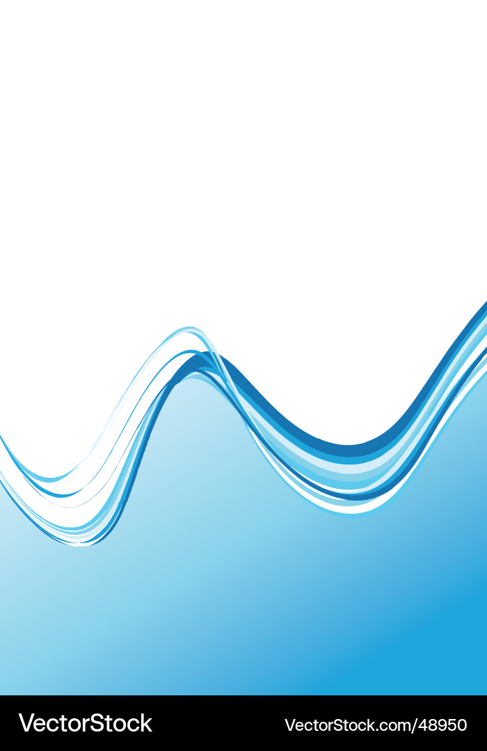 Wave background Royalty Free Vector Image - VectorStock