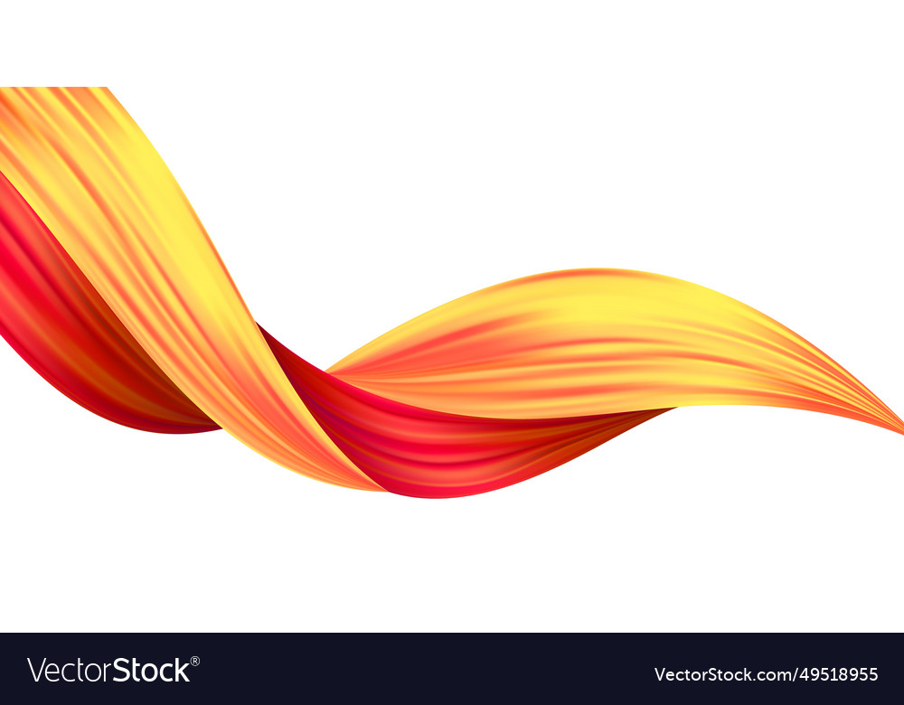 3d wave liquid shape color background vector image 3d wave liquid shape color background