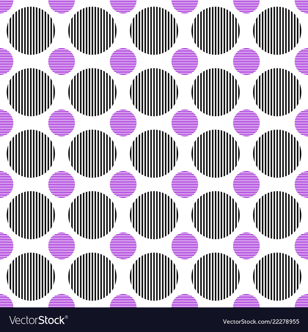 Abstract repeating circle pattern design vector image Abstract repeating circle pattern design