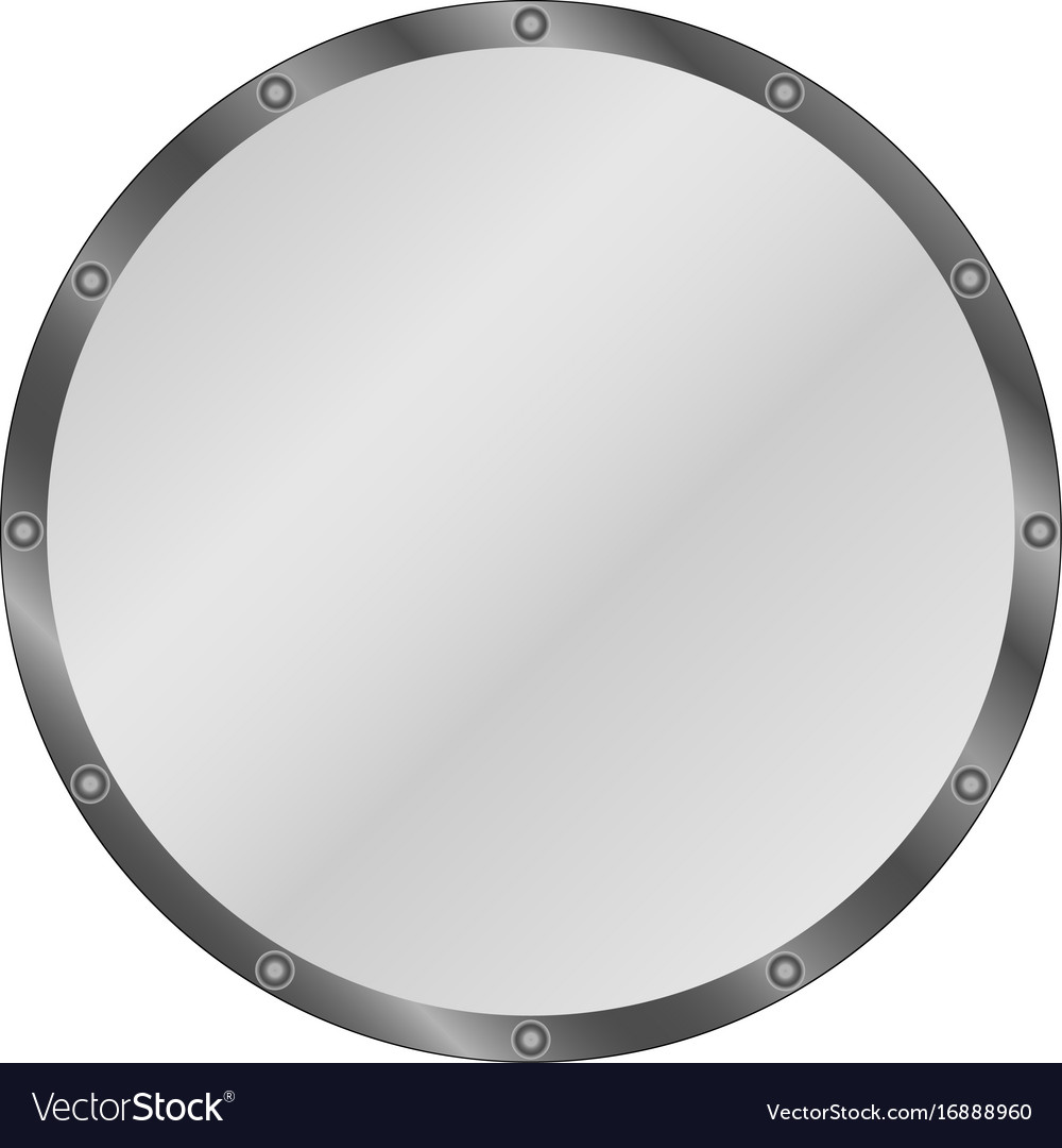 Circle shield Royalty Free Vector Image - VectorStock